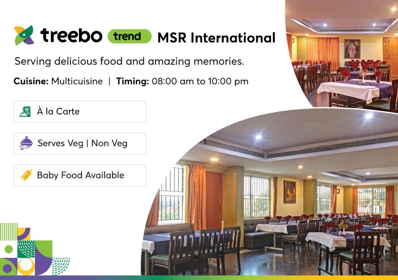 Treebo Trend Msr International - Hebbal Hotel Mysore Buitenkant foto